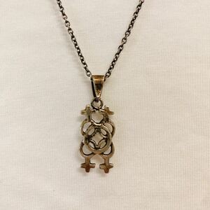 超希少!!VTG 1940’s FEMALE SYMBOL SIGN STERLING SILVER CHARM PENDANT USAビンテージフィメールシンボルシルバーペンダント 