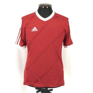 adidas/アディダス★半袖Tシャツ【Mens size -S/赤/Red】Tops/Shirts◆BH227