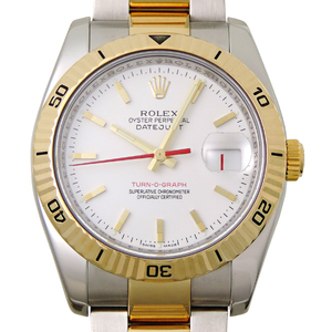 ［飯能本店］ROLEX ロレックス デイトジャスト ターノグラフ F番 2003～2004年 116263 腕時計 メンズ DH74637