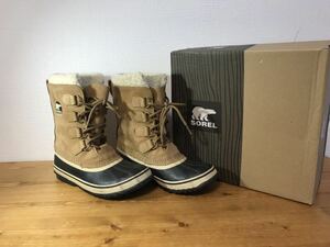 ●5-149 SOREL ソレル スノーブーツ ウィンターブーツ ウォータープルーフ 女性用 レディース ブーツ サイズ 23cm 靴