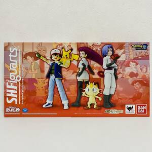 【極美品】BANDAI バンダイ S.H.Figuarts ポケットモンスター サトシ&ロケット団 Limited Edition ムサシ コジロウ ニャース ピカチュウ