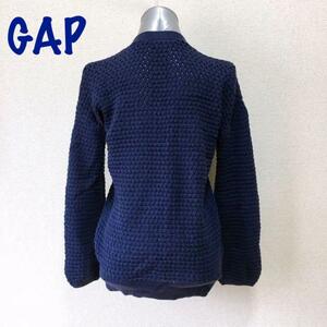 GAP ネイビー ニットカーディガン