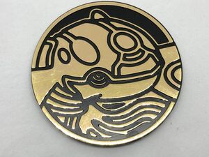 【複数同梱送料一律】 ポケモンカード 海外 コイン カイオーガ ゴールド 金