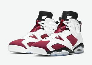 2021 25.5cm US7.5 NIKE AIR JORDAN 6 RETRO CARMINE OG ナイキ エアジョーダン レトロ カーマイン CT8529-106 AJ6 26.0 1 3 4 5 7 8 9 11