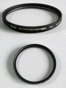 KENKO　(542)　 美品・レンズフィルタ　62㎜　MC Protecter NEO（レンズ保護兼用、紫外線吸収）　ケンコー