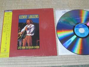 ケニー・ロギンス KENNY LOGGINS ライヴ・フロム・グランド・キャニオン LIVE FROM THE GRAND CANYON 国内 LD 帯付