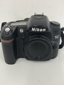 100円～◎ニコン NIKON D80 ボディ バッテリー付 デジタル一眼レフカメラ カメラ ブラック ジャンク品