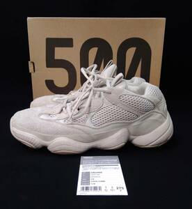 [箱・タグ付] adidas YEEZY 500 Blush アディダス イージー ブラッシュ スニーカー ベージュ 27.5cm DB2908 スエード 店舗受取可