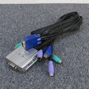 ★KVM Switch CPU切替スイッチ 現状渡し品 K05-00 D-sub PS/2#KVM