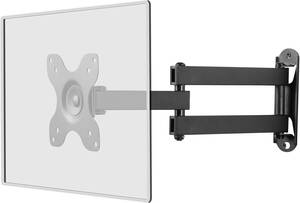 XINLEIテレビ壁掛け金具 ディスプレイアーム 小型 軽量 13～32型対応 耐荷重15kg 上下・左右・前後多角度調節可能 最
