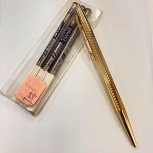 4-00413【MONTBLANC ノブレス ゴールド ボールペン】替えインク付 現状保管品 使用未確認 モンブラン ブランド メンズ 1円出品 1円スタート