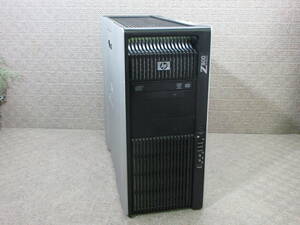 【※HDD無し】HP Z800 Workstation / Xeon X5650 2.67GHz ×2CPU / 24GB / Quadro 600 / DVDマルチ / No.T885