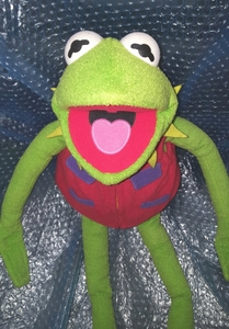 正規品 カーミット ぬいぐるみ 赤 ジャケット 特大 BIG 60㎝ セサミストリート ザ・マペッツ the muppets kermit disney stuffed toy doll