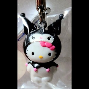 大分 ハーモニーランド 限定 ハローキティ Hello Kitty かぶりんぼ クロミ KUROMI マイメロディ マスコット 根付け ストラップ 2006年