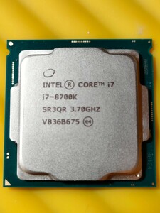 ★【動作確認品】 Intel CPU 第8世代 i7-8700 3.70GHZ 専用ケース入れ発送★