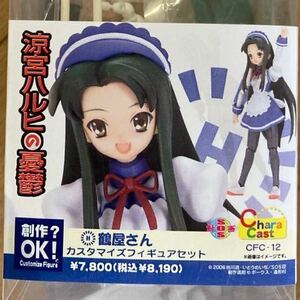 1ボークス キャラキャスト 涼宮ハルヒ 鶴屋さんカスタマイズフィギュアセット ガレージキットガレキレジンプラモデルフィギュア