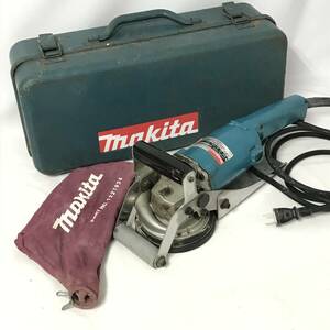 BF12/87　makita マキタ コンクリートカンナ PC1100 110mm 電動工具 動作確認済 中古品 研磨機 研削 かんな○