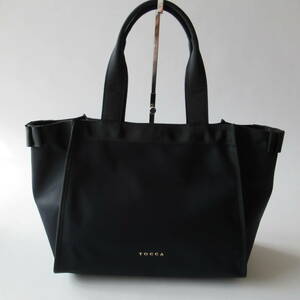 ■■202310即決■ トッカ未使用ネイビー SIDE RIBBON BUCKET TOTE トートバッグ