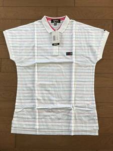 当時物　未使用　デッドストック　ヤマハ　YAMAHA　半袖ポロシャツ　フレンチスリーブ　レディース　品番：TY2029　サイズ：M　　HF664