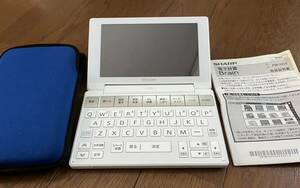 SHARP シャープBrain PW-HC6（W) ほぼ未使用ですがジャンク品