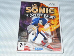 Wii★SONIC and the Secret Rings 海外版 PAL★箱付・説明書付・ソフト付