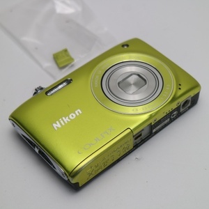 美品 COOLPIX S3100 シトラスイエロー 即日発送 デジカメ Nikon デジタルカメラ 本体 あすつく 土日祝発送OK