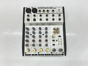 sa☆/ BEHRINGER ベリンガー ミキサー EUROBACK MX602A 音響機器 ジャンク品　/DY-2797