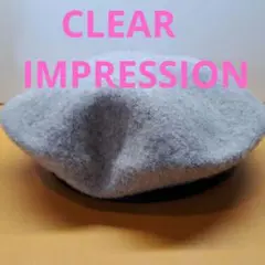 クリアインプレッション　CLEAR　IMPRESSION　ベレー帽　フリーサイズ