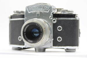 【訳あり品】 イハゲー Ihagee エキザクタ Exakta Varex IIa Dresden Meritar 50mm F2.9 ボディレンズセット C6245