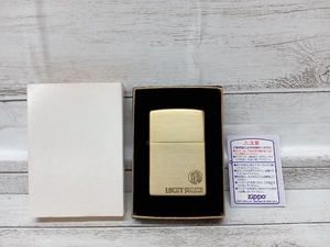 Zippo ジッポー　LUCKY STRIKE　ラッキーストライク　ゴールド　インディアン　2005年製　オイルなし　付属品は画像の物が全てです