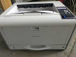 ■RICOH リコー SP 6420M 【印字24443枚】A3モノクロレーザープリンター 両面印刷可 新品トナー付き　用紙サイズ多様対応【C0330Z12BH】