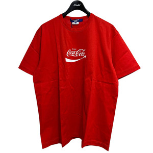 ジュンヤワタナベマン JUNYA WATANABE MAN　 2023SS 綿度詰天竺プリント（Coca-Cola)Tシャツ 商品番号：8071000110701-071S-TM