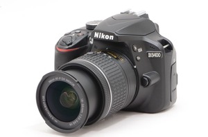 [中古]Nikon D3400 ダブルズームキット ブラック