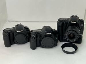 【M27】CANON EOS 5D ボディー 1台 EOS20D ボディー 2台 中古 まとめて ジャンク品