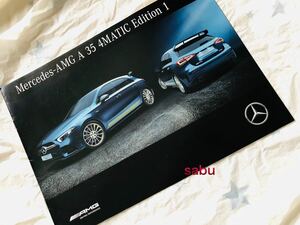 ★激レア ★メルセデスベンツ　A クラス　A35 4Matic Edition1 カタログ　W177型 ★購入検討時入手 ★書込無 ★非売品 ★正規Dラー品