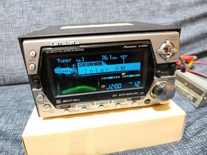 【ジャンク】Pioneer carrozzeria FH-P99MDR カーオーディオ 2DIN MD/CD/ラジオ 当時物 