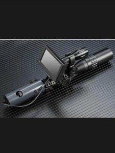 850nm ナイトビジョン ライフルスコープ ハンティング スコープ 視力戦術 デジタル 赤外線 バッテリモニタ 懐中電灯防水 ZCL616