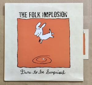 LP★The Folk Implosion / Dare To Be Surprised オレンジ・マーブル盤 1997年USオリジナル Communion COMM45 Lou Barlow Dinosaur Jr.