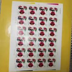 未使用中国郵政シート2005年賀乙酉年
