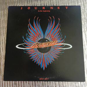 美品 2LP 日本盤 JOURNEY ジャーニー/IN THE BEGINNING ビギニング　1975-1977 SONY 和訳付き