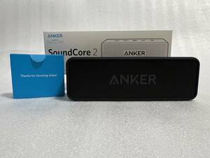 A70 010 【未使用】★Anker アンカー Soundcore2(ブラック) サウンドコア 2 B2C - UN Black Iteration 4 New A3105014 スピーカー★