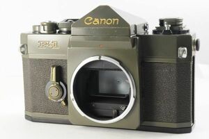 ★希少・美品★Canon キヤノン OD F-1 OLIVE DRAB オリーブドラブ 経年ながら綺麗な外観！光学カビ、クモリなし！