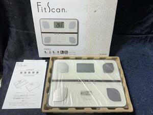 未使用　タニタ　体重計　FitScan FS-103-WH