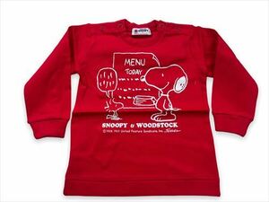 SALE☆Familiar Peanuts series kids Tshirt/スヌーピー ファミリア スムースTシャツ/長袖/コットン100/ヴィンテージ/170230637