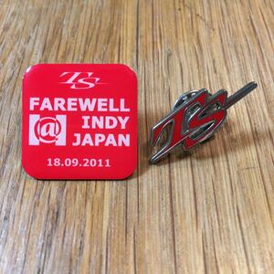 Takuma Sato FAREWELL INDY JAPAN 2011 PINS 佐藤琢磨 インディジャパン ピンズ セット レースグッズ コレクション