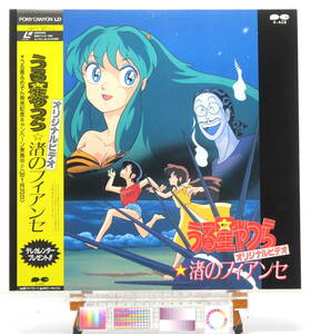 [Delivery Free]1989 Urusei Yatsura Nagisa Fiance(Rumiko Takahashi)LaserDisc,Jacket[Bonus:LD SOFT]うる星やつら渚のフィアンセ[tagLD