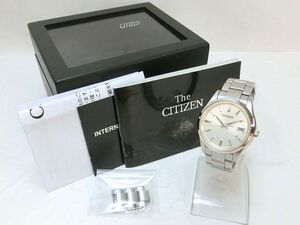 1000円スタート 腕時計 CITIZEN ザ・シチズン Eco-Drive エコドライブ A060-T021417 ソーラーQZ デイト メンズ 付属品有 WHO F209