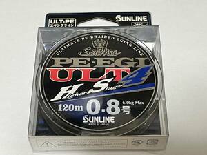 ④ ■■ 新品　サンライン　ソルティメイト　PE EGI ULT HS4　0.8号　120m　SUNLINE ■■ OG.0131