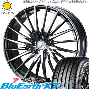 レクサス RX 20系 235/55R20 Y/H ブルーアース-XT AE61 レオニス FR 20インチ 8.5J +30 5H114.3P サマータイヤ ホイール 4本SET