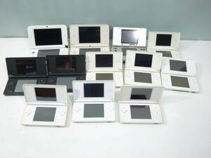 ◆1円～ ジャンク Nintendo DS(1台）/DSLite（7台）/DSi（2台）/DSiLL（1台）/3DSLL（1台）まとめて12台 ※通電のみ確認